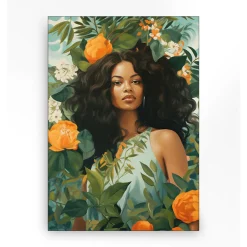 Wandkleed in frame - Urban Cotton Rosita