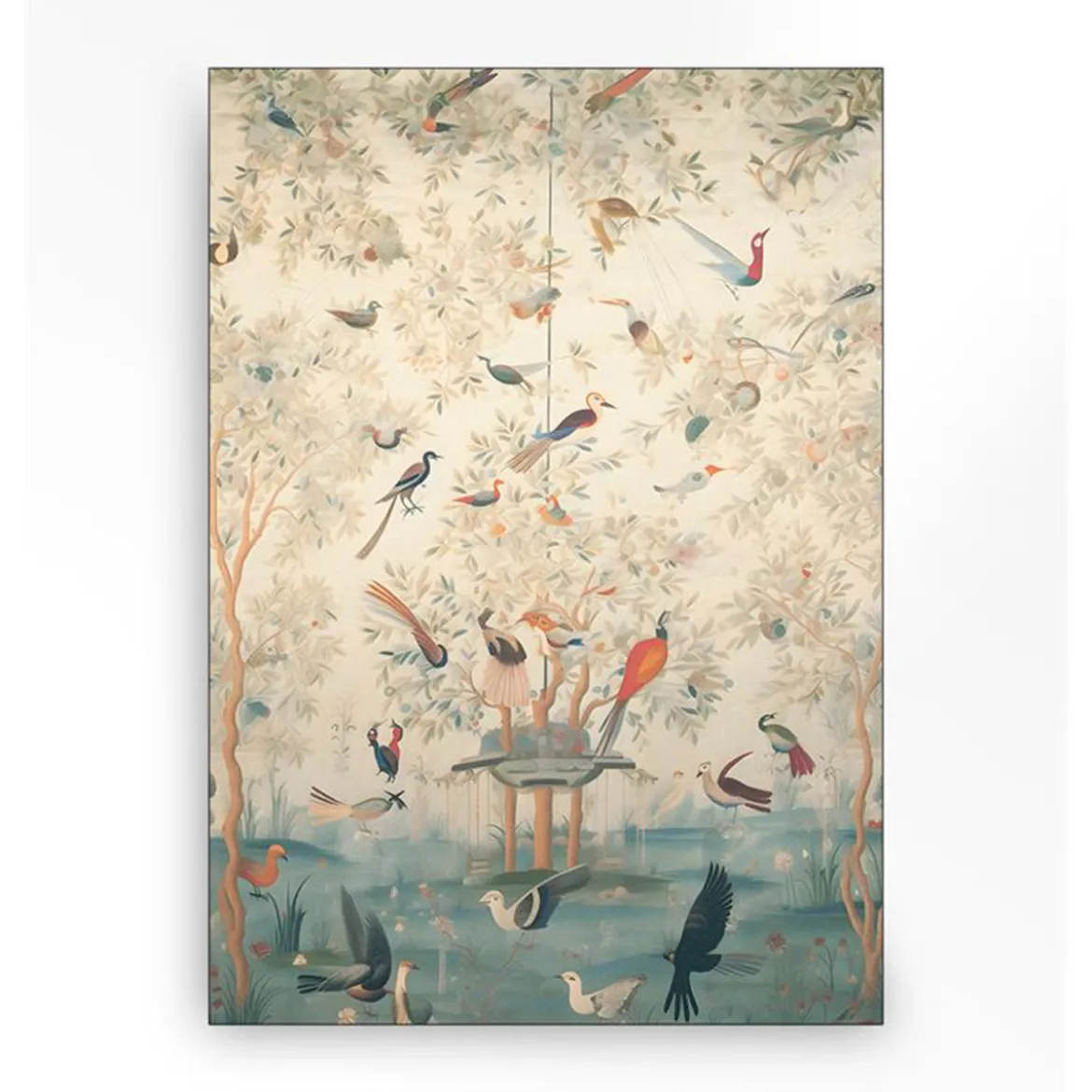 Wandkleed in frame - Urban Cotton Oriental Day