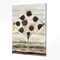 Wandkleed in frame - Urban Cotton Eagle Ray