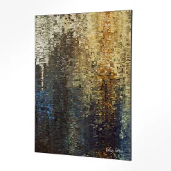Wandkleed in frame - Urban Cotton Drops