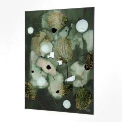 Wandkleed in frame - Urban Cotton Forest Flower