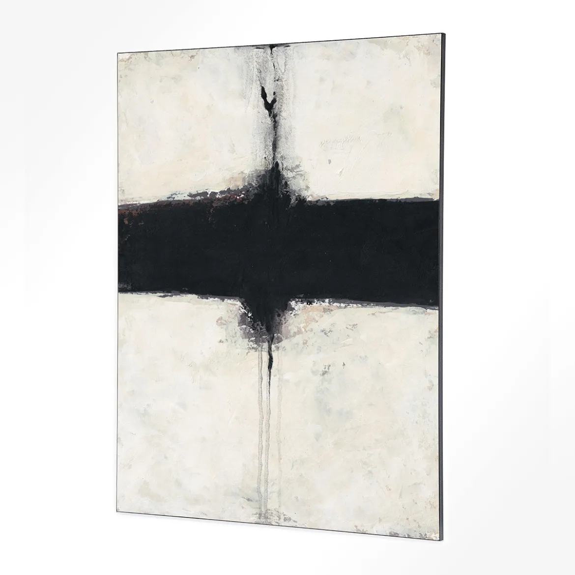 Wandkleed in frame - Urban Cotton Abstract 3