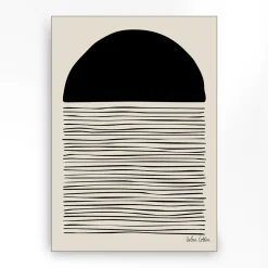 Wandkleed in frame - Urban Cotton Element