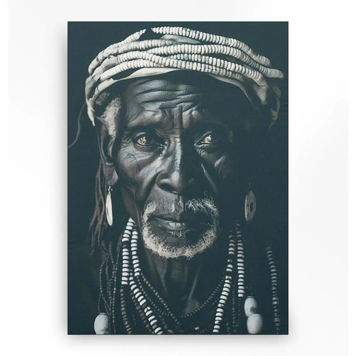 Wandkleed in frame - Urban Cotton Kabila