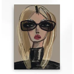 Wandkleed in frame - Urban Cotton She Knows