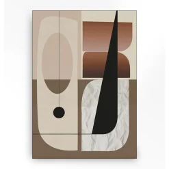Wandkleed in frame - Urban Cotton Refined