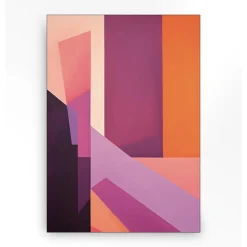 Wandkleed in frame - Urban Cotton Folded Lines