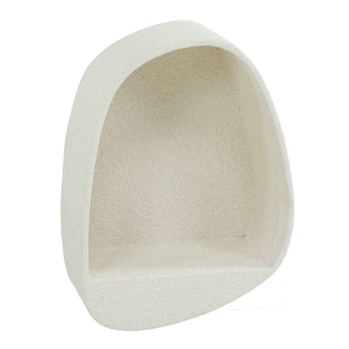 Wandschap wit druppel vorm - Giani Stone 1