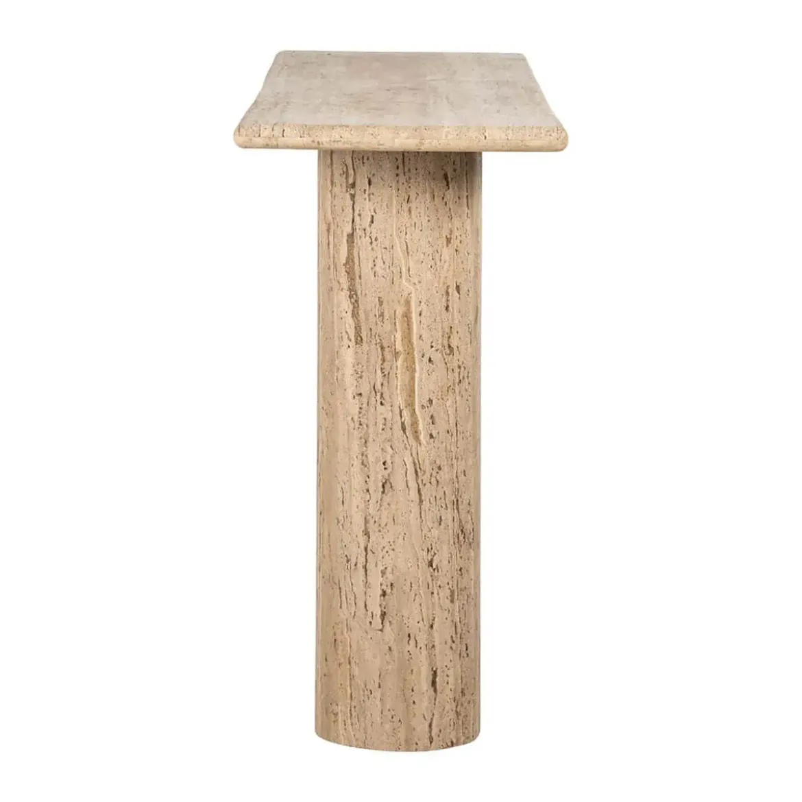 Wandtafel beige travertin marmer - Richmond Interiors Hampton