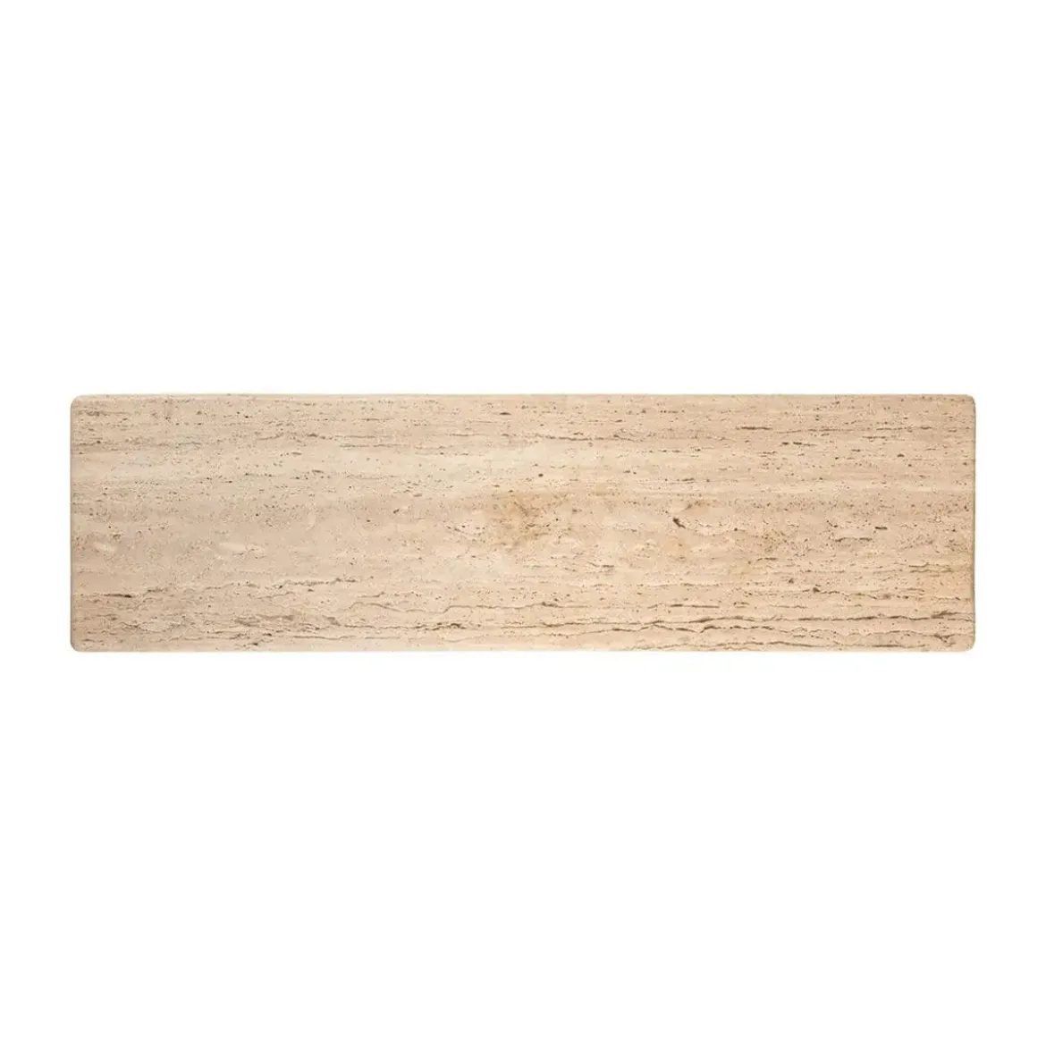 Wandtafel beige travertin marmer - Richmond Interiors Hampton