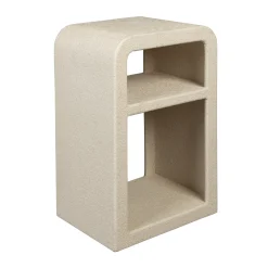 Wit nachtkastje wabi sabi - Dutchbone Veda Bed
