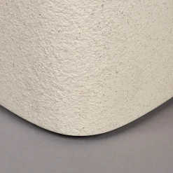 Witte bijzettafel organisch - Dutchbone Veda Low