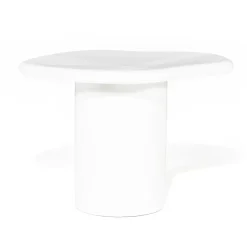 Witte bijzettafel organisch - By-Boo Seki