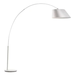 Witte design booglamp - Zuiver Arc