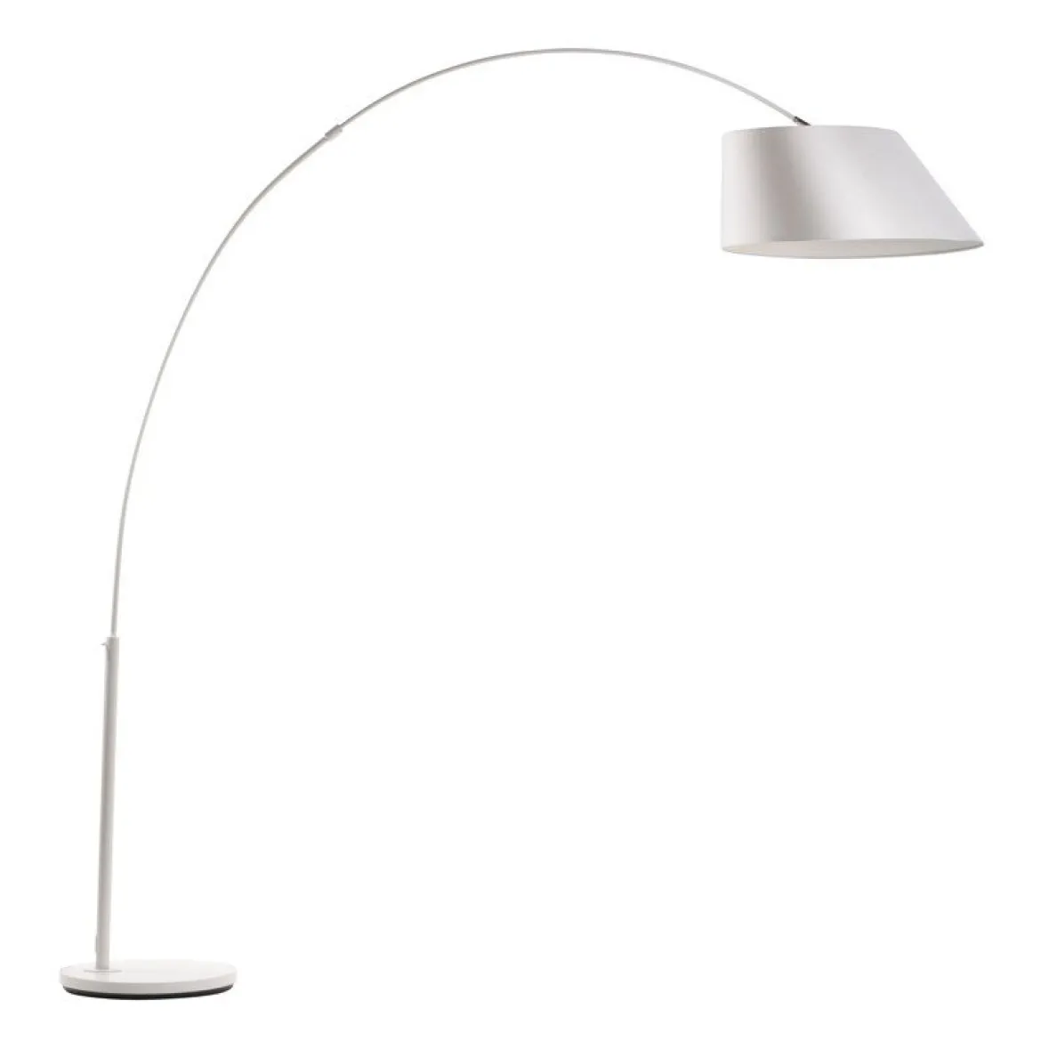 Witte design booglamp - Zuiver Arc