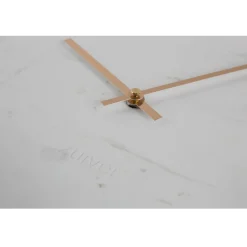 Witte klok van marmer - Zuiver Marble Time