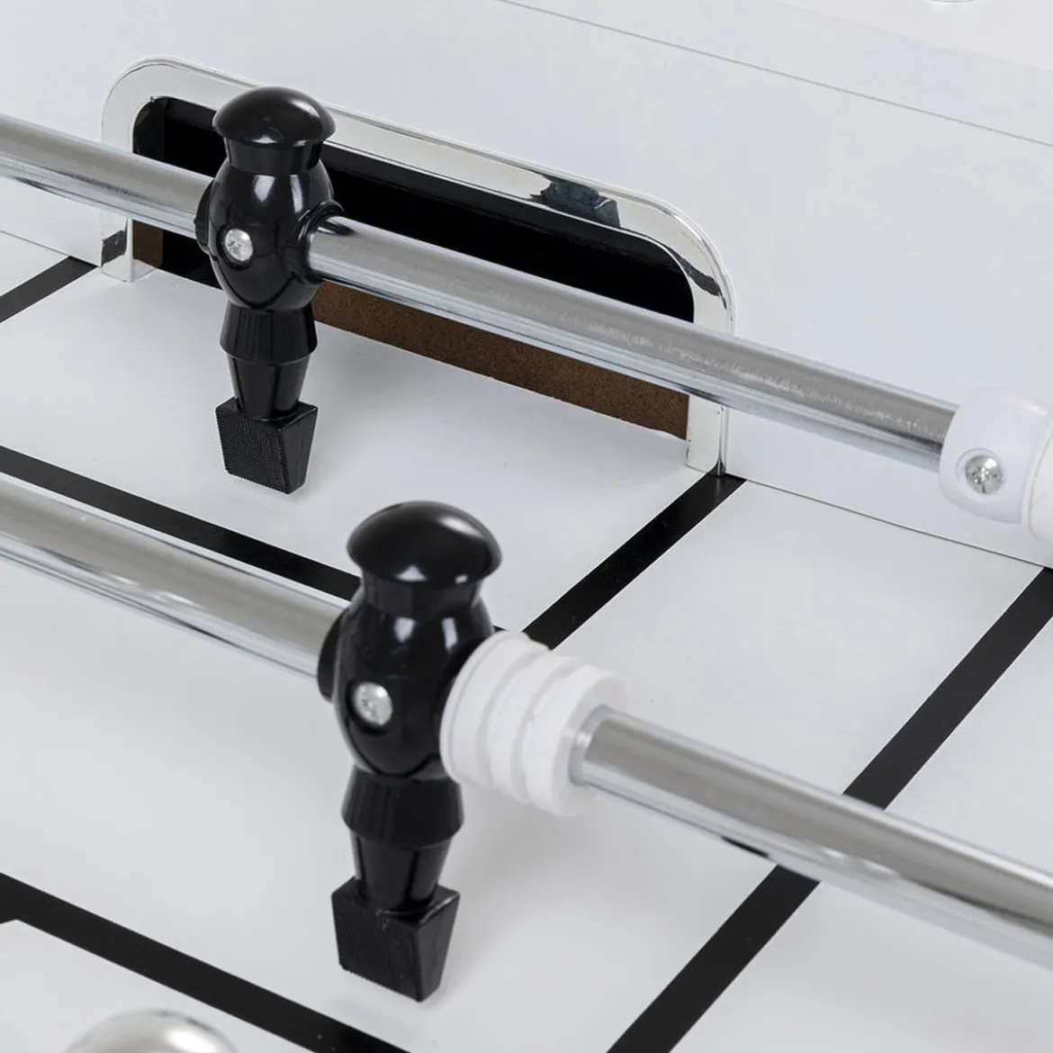 Witte tafelvoetbal tafel - Kare Design Soccer Table Style