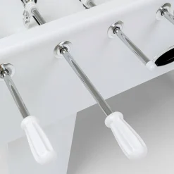 Witte tafelvoetbal tafel - Kare Design Soccer Table Style