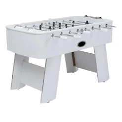 Witte tafelvoetbal tafel - Kare Design Soccer Table Style