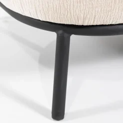 Zachte fauteuil met ronde rug - Eleonora David