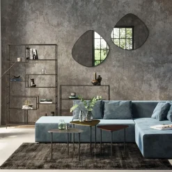Zacht tapijt antraciet - Kare Design Cosy Rocky