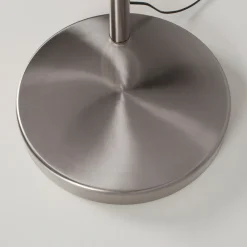 Zilveren minimalistische booglamp - Lavis Metal Bow