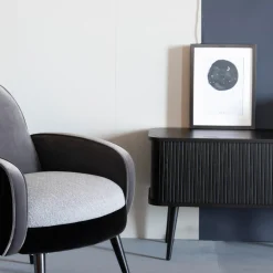 Zwart design tv-dressoir - Zuiver Barbier Black