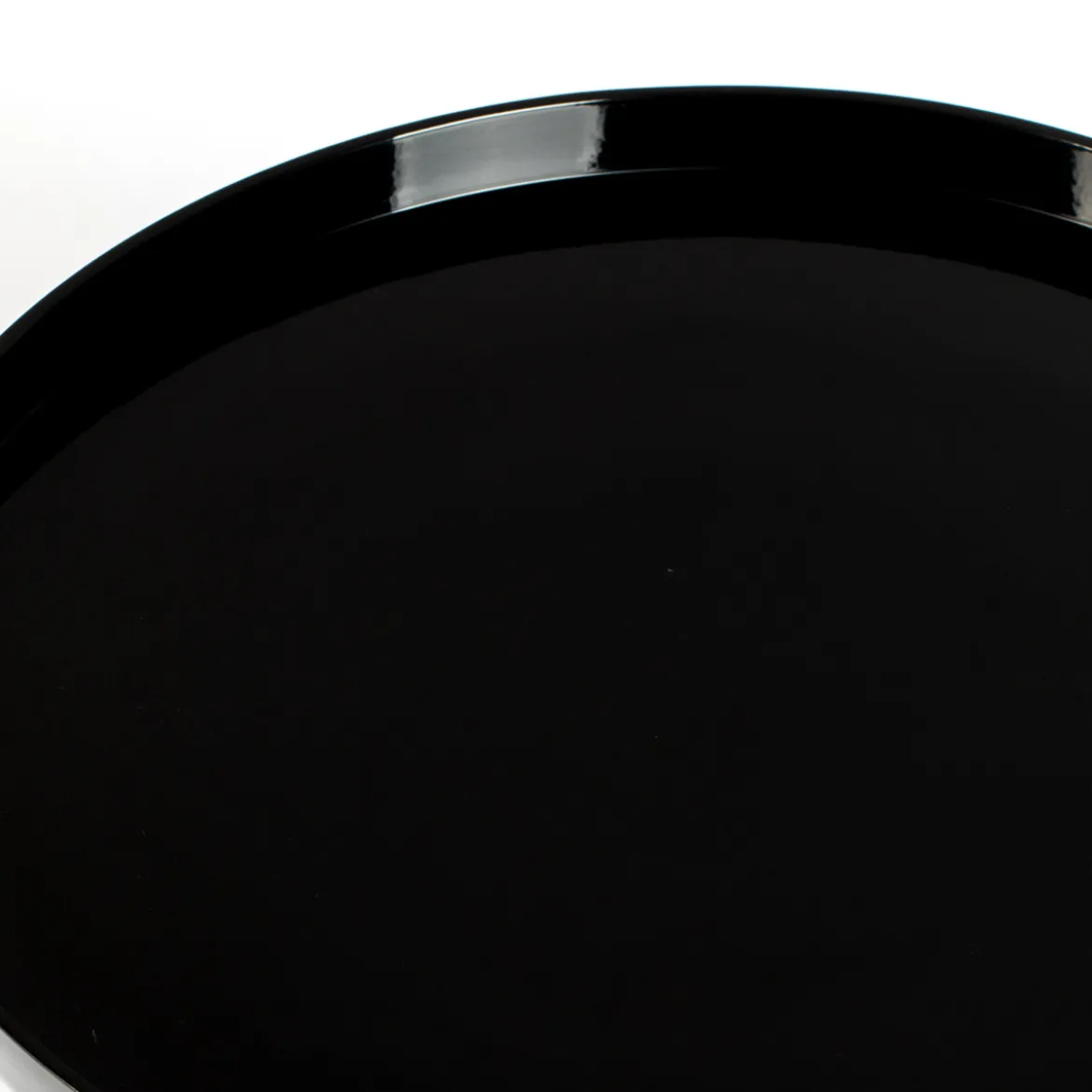 Zwarte design bijzettafel - Zuiver Shiny Bomb