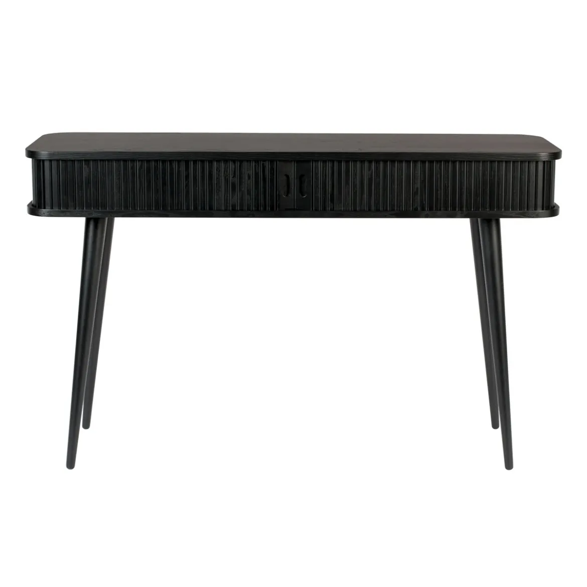 Zwarte design sidetable - Zuiver Barbier Black
