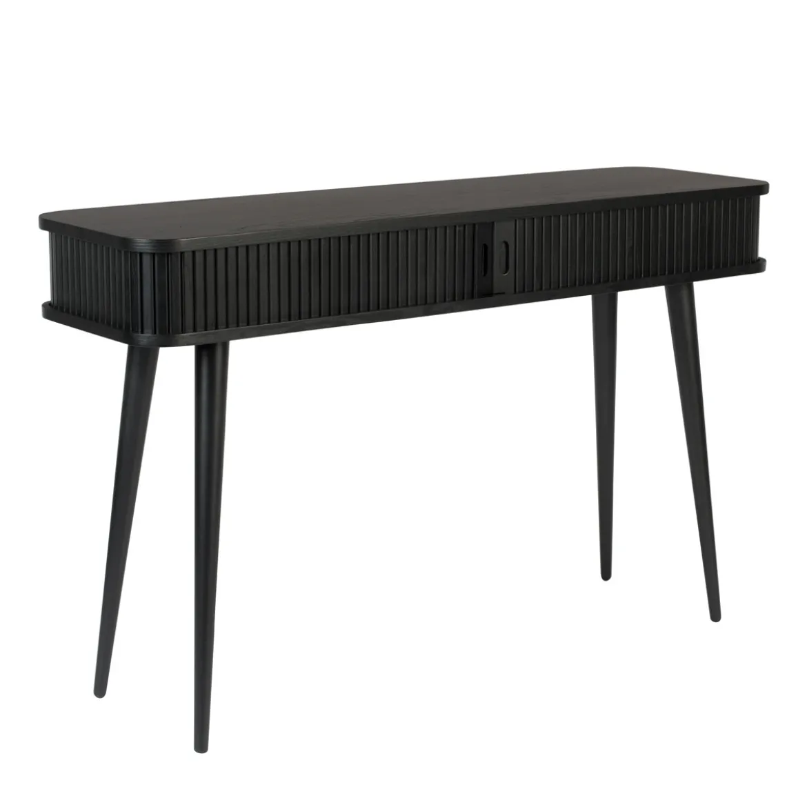 Zwarte design sidetable - Zuiver Barbier Black