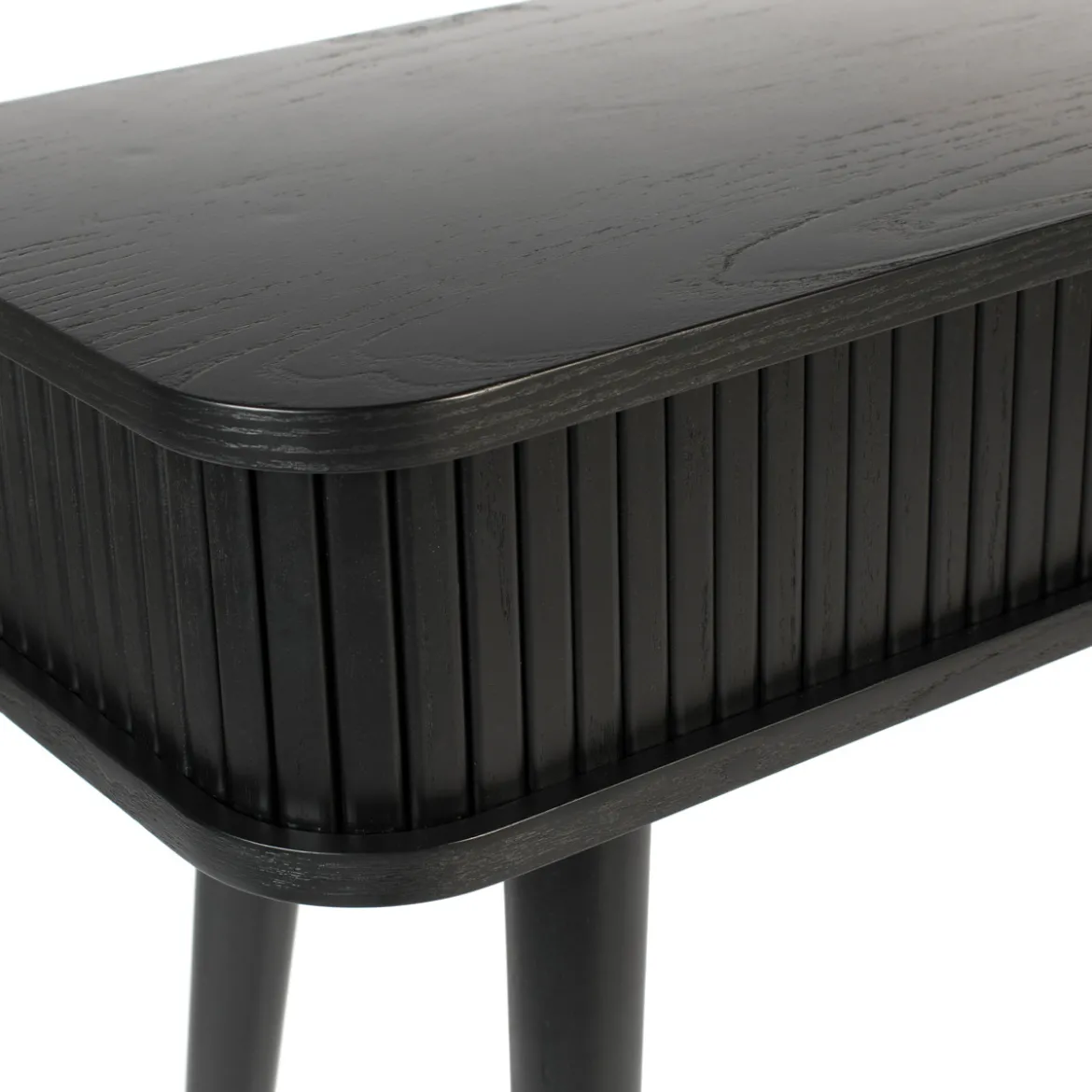 Zwarte design sidetable - Zuiver Barbier Black