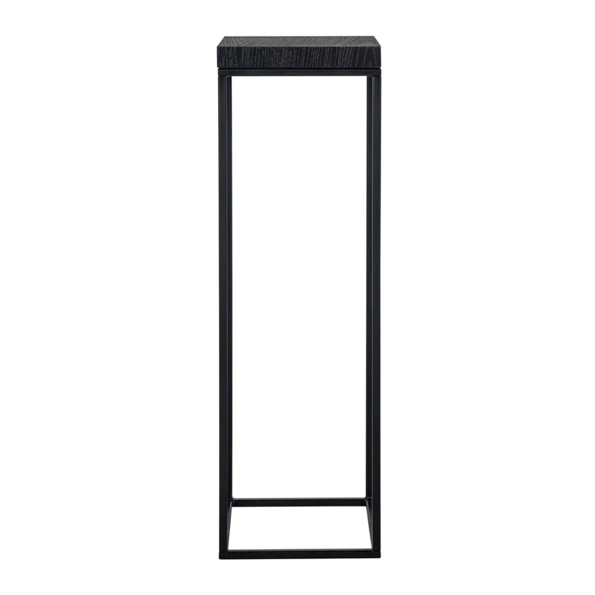 Zwarte plantenzuil eiken hout - Richmond Interiors Oakura