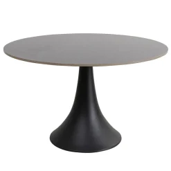 Zwarte ronde eettafel - Kare Design Possibilita
