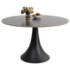 Zwarte ronde eettafel - Kare Design Possibilita