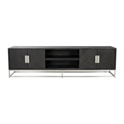 Zwart visgraat tv-meubel - Richmond Interiors Blackbone