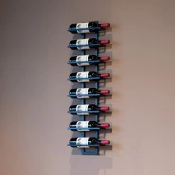 Zwart wijnrek muur - Bodio Reserva 8