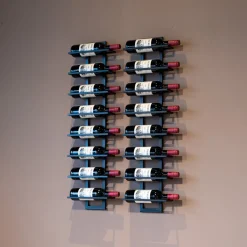 Zwart wijnrek muur - Bodio Reserva 8