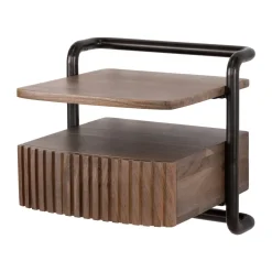 Zwevend nachtkastje acacia - Giani Linea